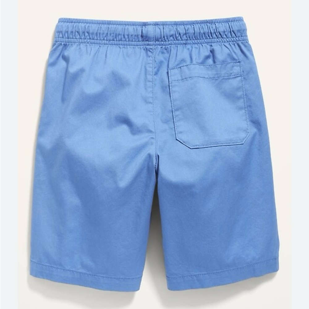 Uniqlo Light Blue cotton shorts with Elastic Waistband and Relaxed Fit